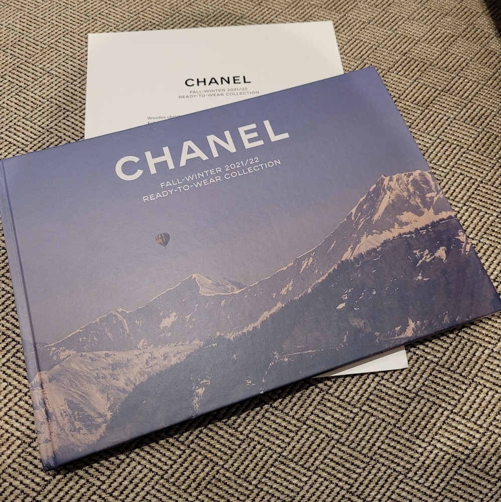 100% Authentic Hardcover Chanel Book